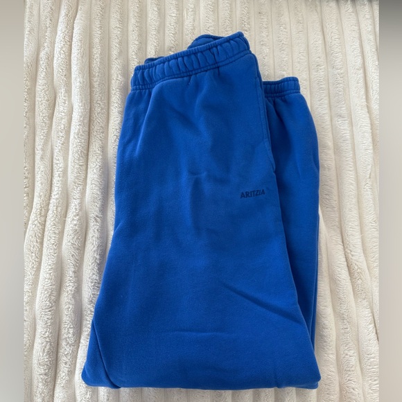 Aritzia Pants - Aritzia Sweatfleece Cozy Fleece Mega Fit Sweatpants – Jazz Blue